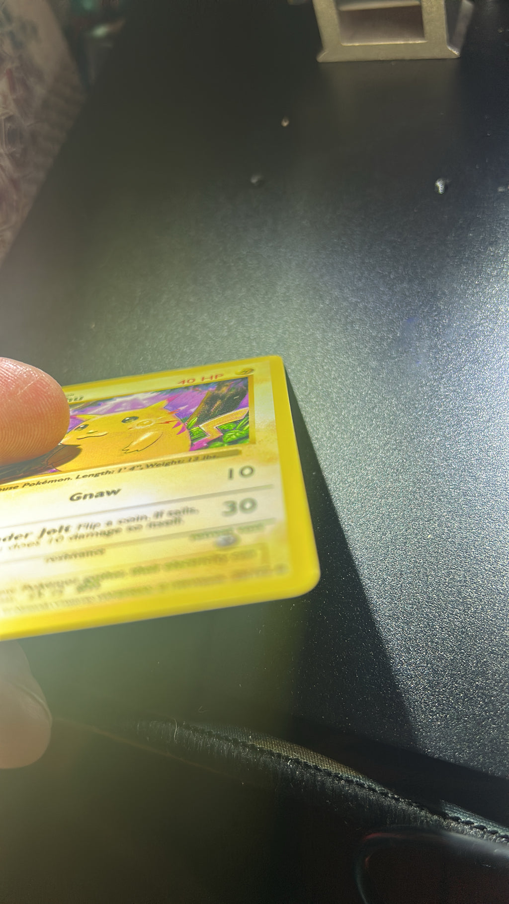 Surface Realignment & Pressing — Raw Pokémon Cards